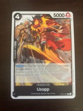 Usopp One Piece Card